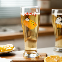 摩登主妇动物派对2024啤酒杯大容量大号水杯个性创意玻璃杯子