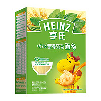 88VIP：Heinz 亨氏 优加小麦无盐营养菠菜面252g/盒