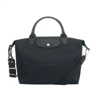 珑骧（LONGCHAMP）女包 手提包 单肩包 Pliage Energy L  中号托特包 L1515 HSR 黑色(001)