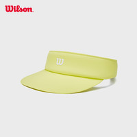 Wilson威尔胜24夏中性简约LOGO潮流休闲运动帽网球空顶帽