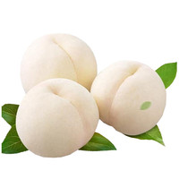 静益乐源白桃 河南丹江奶油白桃 新鲜水果 5斤大果(12-15个)