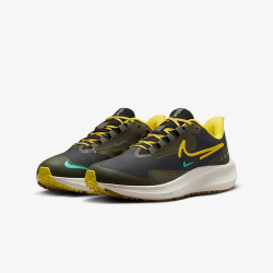 nike耐克pegasusshield男子公路跑步鞋fv8107070黑色41码