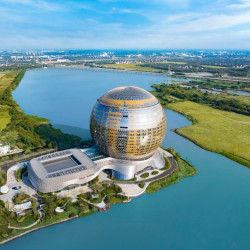 住个球去！太湖畔新地标！湖州南浔希尔顿酒店 豪华双床房2晚连住含双早+下午茶