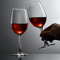 FEiNASi 费纳斯 水晶红酒杯 家用聚会高脚杯葡萄酒杯香槟杯醒酒器套装 350ML-两支