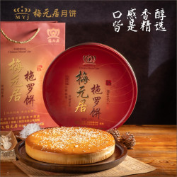 梅元居 五仁金腿椰丝 广式月饼 500g 盒装