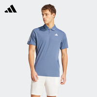 adidas速干网球运动翻领短袖POLO衫男装夏季新款阿迪达斯官方