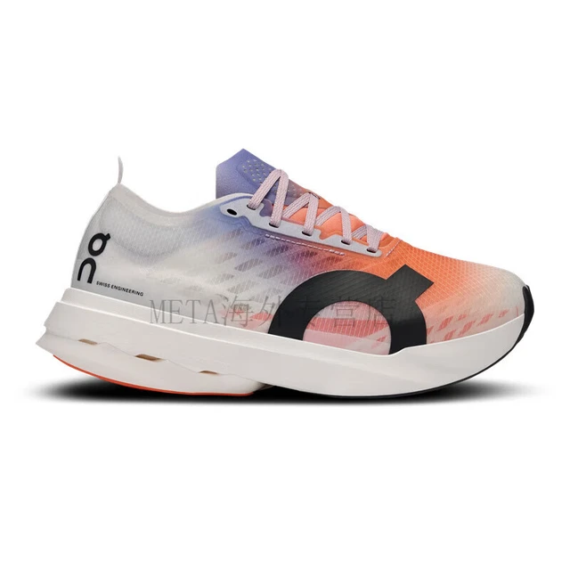 On 昂跑 24新款男鞋 Cloudboom Strike 限量版 缓冲回弹男士马拉松跑步鞋 花色 White Flame 45/US11