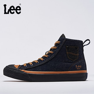 Lee 李 夏季男士休闲鞋帆布鞋透气板鞋男款百搭鞋子