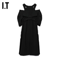 IT JUNYA WATANABE WOMEN女装吊带连衣裙风衣式裙装JMO017XM