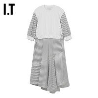 IT 3.1 Phillip Lim女装假两件连衣裙时尚质感拼接裙装90186U