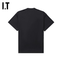 IT CDG COMME des GARCONS女装不规则立体褶饰短袖上衣T011XM