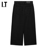 IT CLOSED女装阔腿九分牛仔裤摩登简约宽松直筒仔裤C22931XM