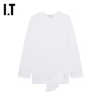 IT CDG COMME DES GARCONS COMME DES GARCONS女荷叶边饰长袖上衣