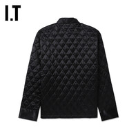 IT CDG tricot COMME des GARÇONS女装绗缝夹克复古国风盘扣外套