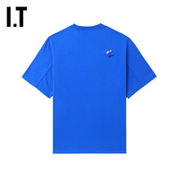 IT ADER error女装基础短袖T恤时尚清爽logo装饰半袖YTS1BLXM