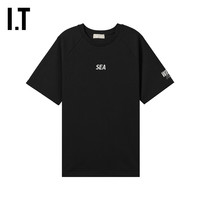 IT WIND AND SEA男装华夫格短袖T恤舒适日常款半袖3WAF03MM