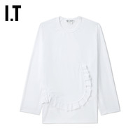 IT CDG COMME DES GARCONS COMME DES GARCONS女装褶饰长袖上衣