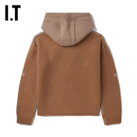 IT JW Anderson男装连帽针织衫复古时尚拼色羊毛衫毛衣10570C