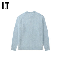 IT NOAH男装拼色菱格纹圆领针织衫复古质感羊毛衫毛衣0BLUMM