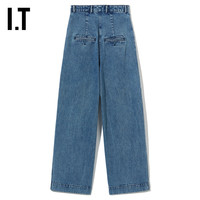 IT 3.1 Phillip Lim女装阔腿牛仔裤时髦摩登宽松长裤50199WXM