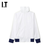 IT CDG tricot COMME des GARÇONS女拉链夹克时尚运动风拼色外套