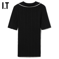 IT 3.1 Phillip Lim女装V领短袖针织衫大方气质上衣70108PXM