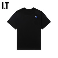IT ADER error女装圆领短袖T恤简约休闲logo装饰半袖YTS1BKXM