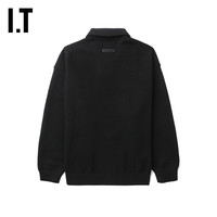 IT ESSENTIALS男装polo领针织衫随性简约纯色薄毛衣2180FAML