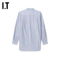 IT CDG PLAY COMME des GARCONS川久保玲INVADER联名女装条纹衬衫