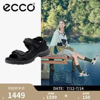爱步(ECCO) 凉鞋女 夏季耐磨极简风沙滩鞋 越野系列822183