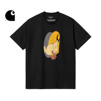 Carhartt WIP短袖T恤男装卡通风LOGO小鸭图案印花23I402L