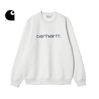 Carhartt WIP卫衣男装秋冬经典LOGO字母刺绣宽版圆领卡哈特3I546L