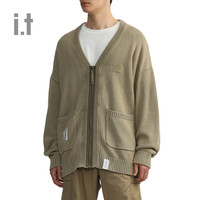it Alpha Industries男装拉链针织衫休闲秋冬个性有型1039LXL