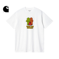 carhartt WIP 卡通风软糖图案印花 男士短袖T恤 BKX/黑色,NYX/军蓝色,ORX/橙色,WHX/白色 S,M,L,XL,XXL