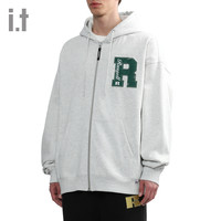 it RUSSELL ATHLETIC男装连帽拉链卫衣休闲秋冬活力外搭3076L