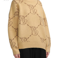 it :CHOCOOLATE女装圆领针织衫冬季可爱甜美毛衣4655XWJ