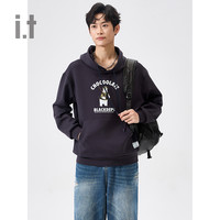 it :CHOCOOLATE男女同款宽松连帽卫衣24春夏潮流活力连帽衫