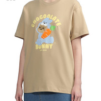 it :CHOCOOLATE女装短袖t恤时尚夏季美式休闲重磅t恤1765XSK