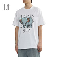 it UNDERGARDEN男装圆领短袖T恤2024夏季时尚潮流半袖00572XM