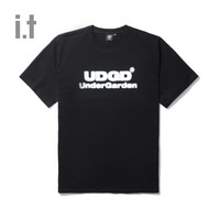 it UNDERGARDEN男装短袖T恤春夏休闲logo印花半袖00194XI