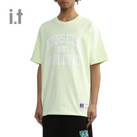 it RUSSELL ATHLETIC男装圆领短袖T恤2024春夏时尚潮流2120LX