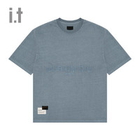 it MUSIUM DIV.男装短袖T恤春夏基础休闲logo刺绣20806XG