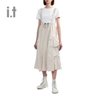 it MUSIUM DIV.女装背带连衣裙2024春夏时尚机能感00494XM
