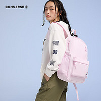 Converse匡威双肩包女2024轻便防水背包书包男女通用 淡紫色 M