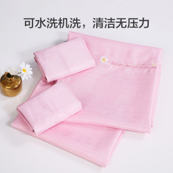 百丽丝 水星家纺  A类可水洗床单式冰丝席三件套