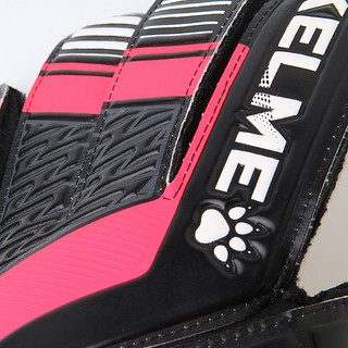 KELME/卡尔美足球守门员手套成人职业防滑缓冲门将手套装备儿童 白/红（职业级） 12