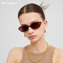 Le Specs 墨镜 欧美复古椭圆小框太阳镜女明星同款ins风 LUNITA