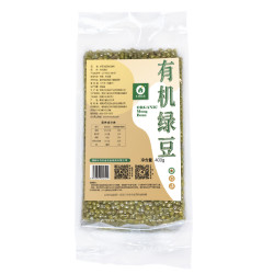 乡吾农品 有机绿豆 400g/袋