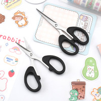 巧剪 加厚加利刀刃文具店轻巧小剪纸手工剪刀办公家用缝纫线头剪刀DIY手工不锈钢剪刀便携式学生剪子用品