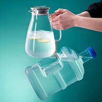 高颜值超厚玻璃茶壶烧水壶食品级家居通用型夏天北欧简约开水